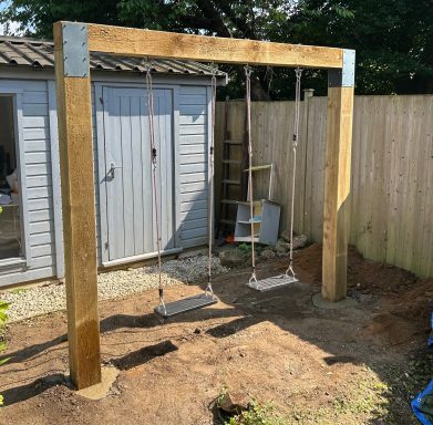 Swing Space saving swing