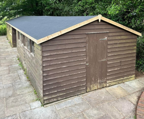 Roof replacement Workshop roof replacement