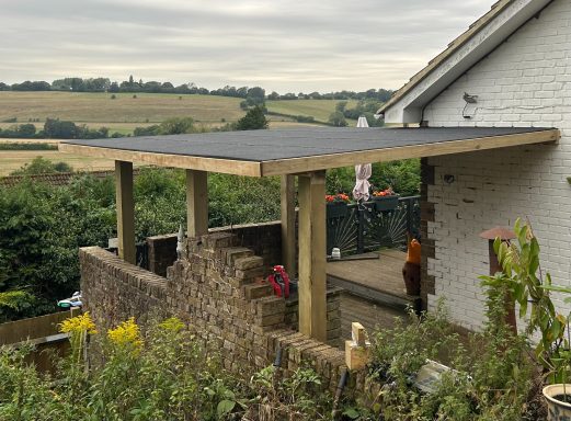 Lean-to pergola design and build Lean-to pergola design and build