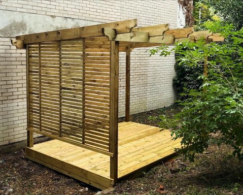 Pergola Pergola and decking