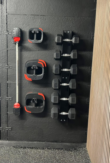 Gym conversion Garage to gym conversion